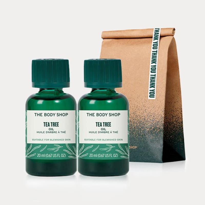 [The Body Shop] Tea Tree Oil 20ml Duo Set
