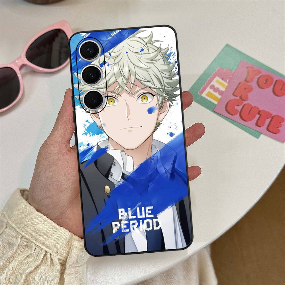 Anime Blue Period Phone Case For Samsung S 24 fe 25 Ultra plus 20 lite 21 30 22 23 24 22 Ultra 5G Fundas