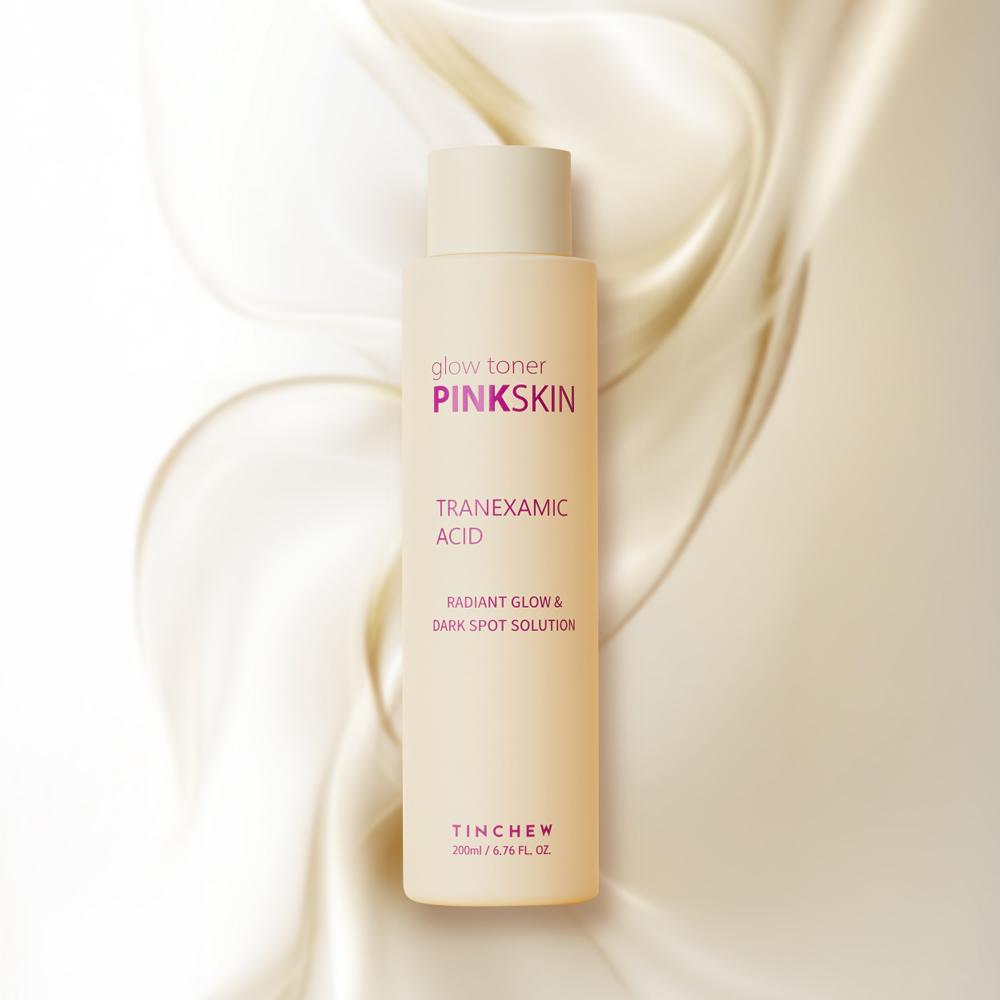 

TINCHEW Pinkskin Персик / Цитрус / Тоник для сияния 200 мл, Осветляющий, Питательный, Увлажняющий, Корейская косметика, Kbeauty Glow
