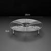 304 Stainless Steel Steamer Rack Multifunction Pot Steaming Tray Dumplings Eggs Grill Stand Kitchen Tableware Cooking Utensils