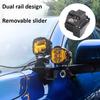For GWM Cannon UtilityA Column Spotlight Stand LED Spotlight Antenna Extension, GWM Cannon Modification Quick Release Frame