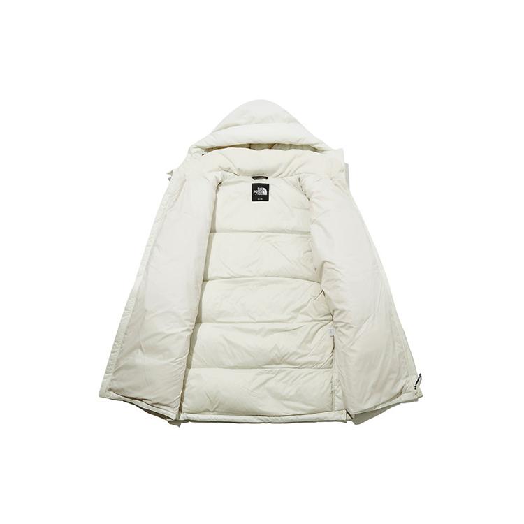 THE NORTH FACE Down Jackets Unisex White Hooded Moderate NJ1DL72B