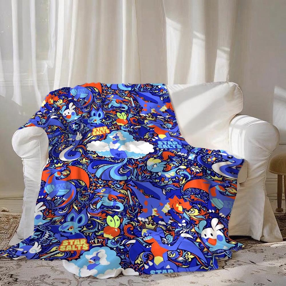 Haus und Dekoration Niedlich Mode Neu Überwurfdecken für Betten/Sofa P-Pokemons Decke für Camping Weihnachtsdecke Beste Geschenke