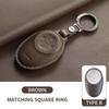 Genuine Leather Vehicles Key Fob Cover Case Housing Remote Fit For Gac Aion Y Plus S V Lx Ia5 Ut Rt Auto Housing Key Ring Anti-Scratch Case Auto