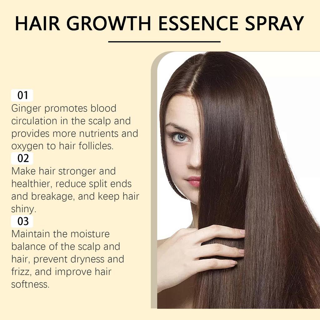 Spray Revitalisant pour Cheveux Doux Nourrissant Réparateur Lissant Hydratant Brillance Fortifiant Spray Capillaire