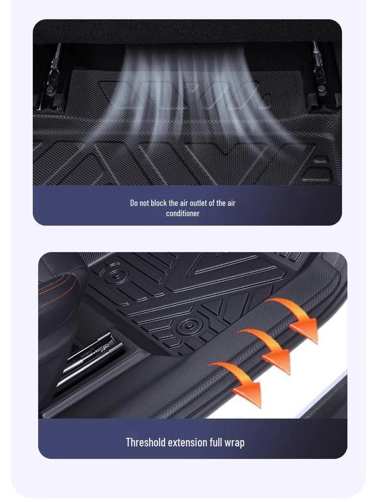 BYD Fangchengbao 5-Door Waterproof Non-Slip Full Surround TPE Car Mat