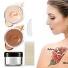 Tattoo Cover-Up Make-up, Full Coverage Concealer-Creme, Wasserdichter & Schweißfester Concealer für Narben, Vitiligo, Dunkle Flecken – Lon less