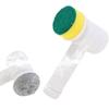 Electric Multi-Functional Handheld Cleaning Brush for Kitchen, Bathroom, Toilet, and Tiles