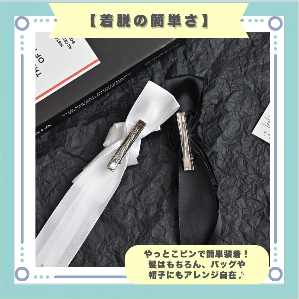 Rose Hair Gothic Set of 2 [ideastore] Accessories, Lolita, Cosplay, Cute, Black,