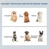 Raised Dog Feeding Bowls with Stand, Stainless Steel for Extra Small and Small Dog, 44L x 24W x 15H cm - Grey