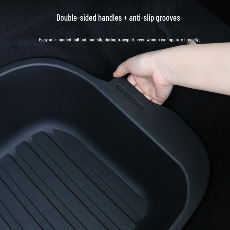 Waterproof Double-Layer Trunk Organizer for Tesla Model Y