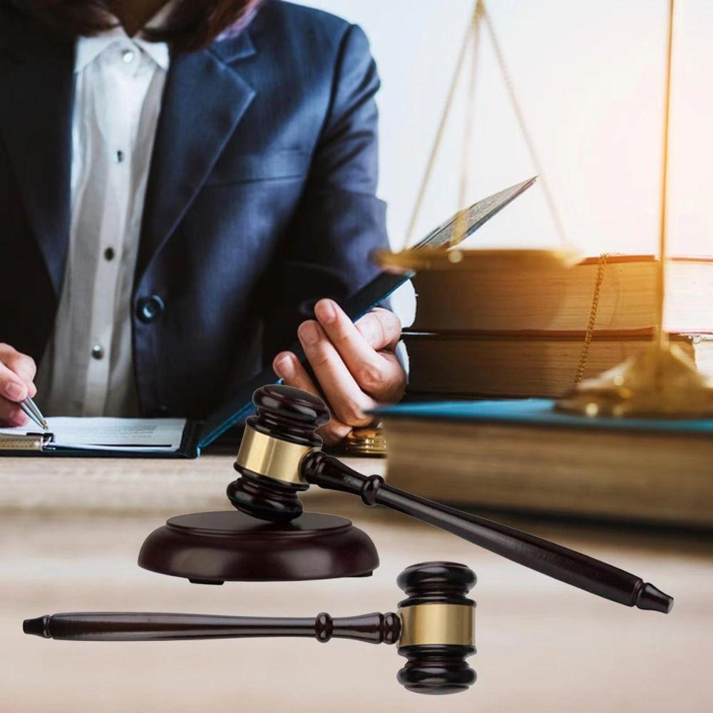 Sound Hand Tools Wooden Judge Hammers Handcrafted Delicate Attorney Decorative Hammer