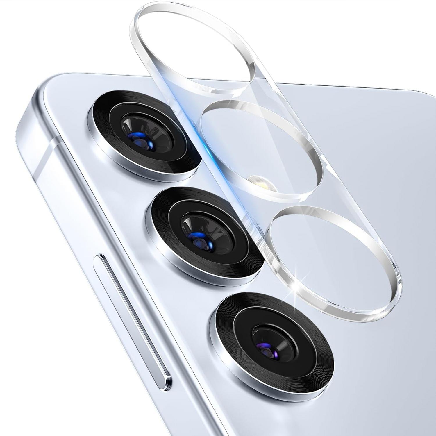 

For Samsung Galaxy S25 One-Piece Phone Lens Film Clear Tempered Glass Lens Protector A