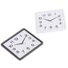 1:12 Scale Resin Dollhouse Miniature Wall Clock Home Decor Accessories Toy