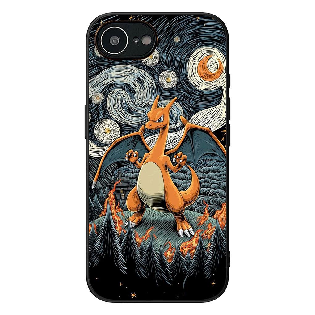 P-Pikachus Charmander P-Pokemons GO Phone Cover for Samsung Galaxy Note 20 9 8 S8 S10 S9 Plus A54 A33 A21S A31 M21 S10E A17 Case