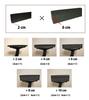 Armrest Cushion Type 2 Height "Hijirakuda" (for Adjustment) +2~12cm