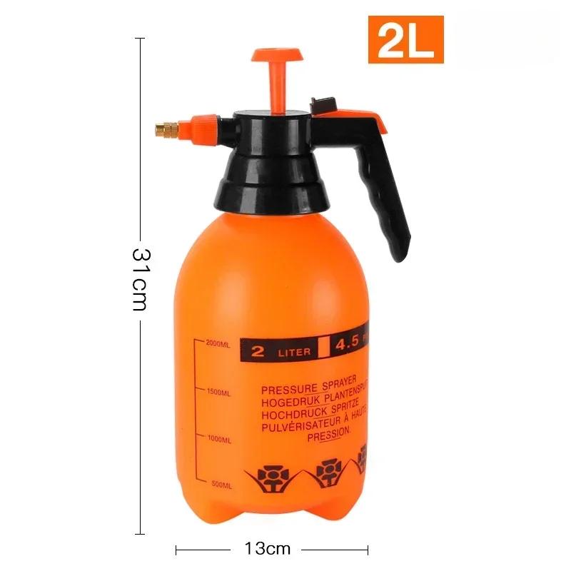 

Garden Hand Pressure Water Sprayer Trigger Air Pump Disinfection Spray Bottle Car Cleaning Watering Can Equipment Mist Nozzle