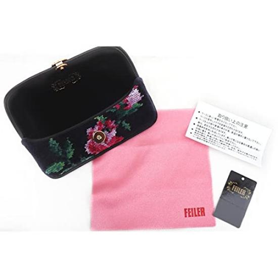 Feiler Rose Adagio Eyeglass Chenille Weave ROA-212034 Case,