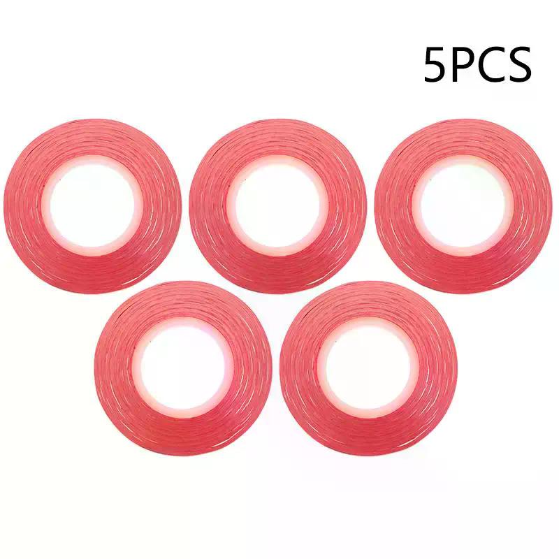 Heiß 1 ROLLE Rot 1/8″ Kassetten-Spleißband Recorder-Anfangsband Bandverbindungs-Ersatzbasis Spezialband