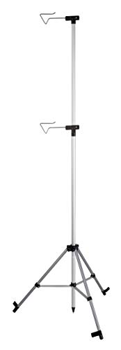 [Amazon.co.jp Exclusive] Captain Stag Aluminum Slide Lantern Stand Type 2 with Storage Bag and 3 Plastic Pegs (UF-25)