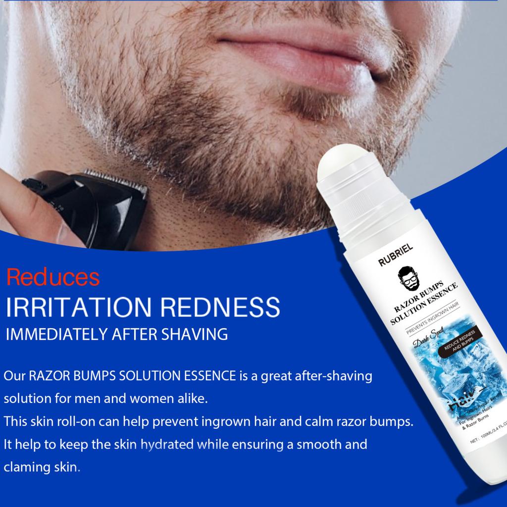 After Shave Water Roll-On Men's Aftershave Repair Serum Soothing Moisturizing Post-Shave Care