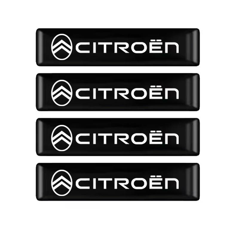 ASX2 2/4/10Pcs 3D Car Badge Decorative Stickers For Citroen C2 C1 2CV VTS DS5 Jumper Cactus Saxo Jumpy RD3 Cross Berlingo Xsara Grand