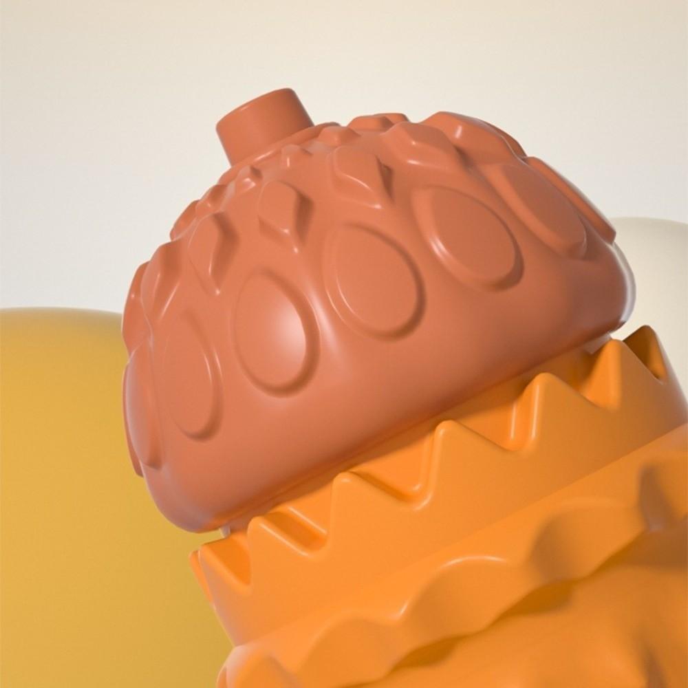 Food Dispensing Bite Resistant Pet Leakage Food Pinecone Shape Durable Interactive Dog TRP Dog Chew Balls Training
