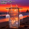Portable Wine Cup Holder And Ice Pack 2-in-1, A Gift For Friends