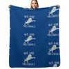 Millwall Throw Blanket Warm Flannel Blanket for Couch Chair Bedroom