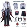 Arlecchino The Knave Cosplay Costume Genshin Impact  Fatui Harbinger Wig Set Servant Snezhnaya Halloween Costumes For Women