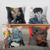 Anime Fullmetal Alchemist Cushion Cover Car Throw Pillow Case For Sofa Car Christmas Gift