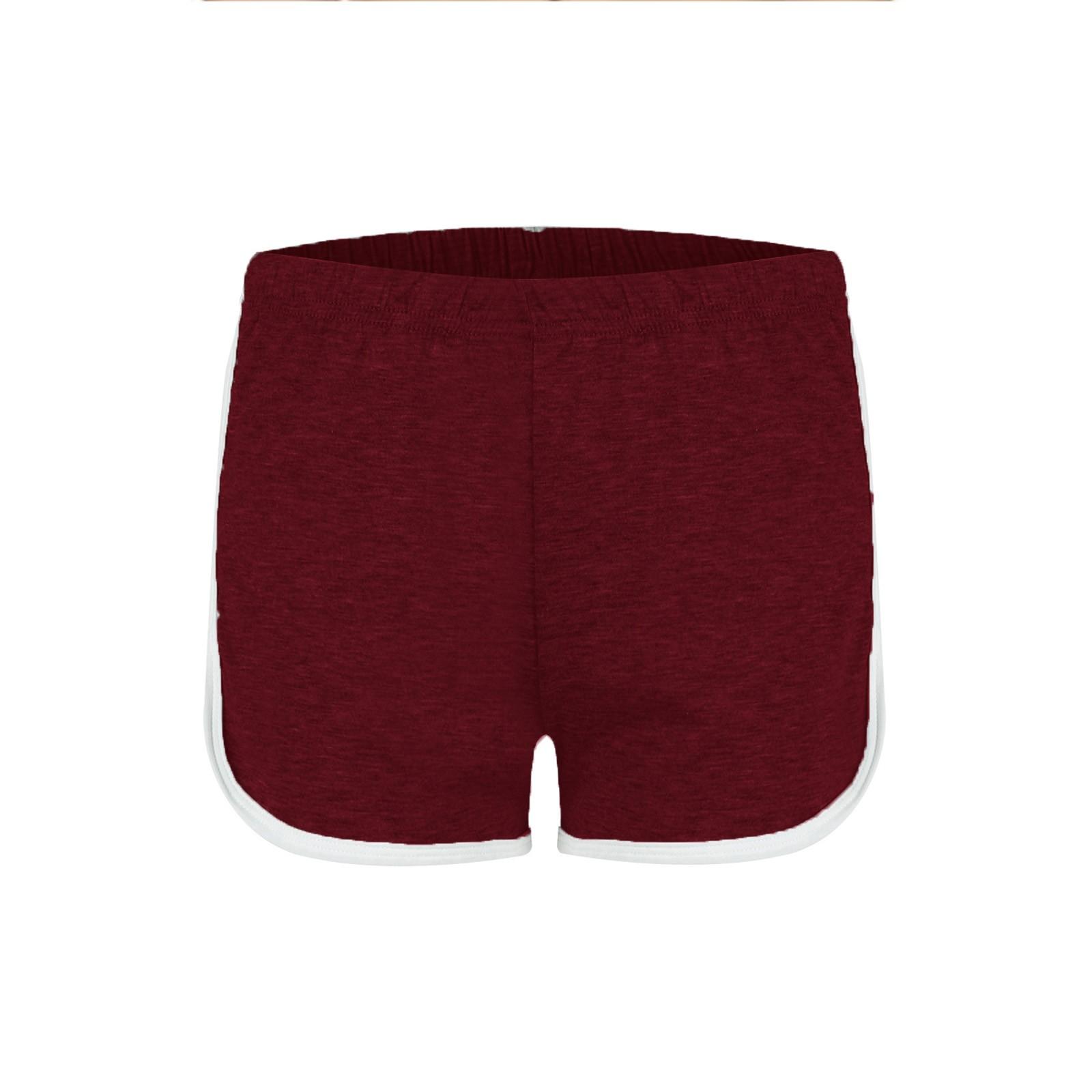 Женские модные однотонные повседневные штаны для йоги с эластичной талией — фото 6