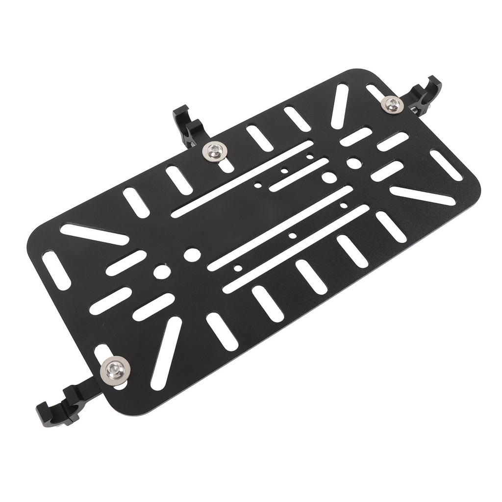 Motorcycle Side Bag Support Bracket Aluminum Alloy Stylish Look Fade Proof Convenient Storage Saddle Bag Mount Holder