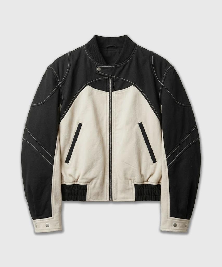 Lmood Bowling Bomber Jacket Black