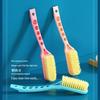 Shoe Brush with Soft Bristles, Long Handle, Thickened Design, Stain Removal, Household Safe, Hanging Shoe Laundry Brush