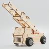 Science And Technology Small Production Fire Ladder Car DIY Young Students Stem Education Science Experiment Teaching Materials