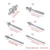 Set of 10 Drum Set Hardware Screws Drum Assembly Screws Drum Maintenance Part Metal Texture for Enhancing Durability