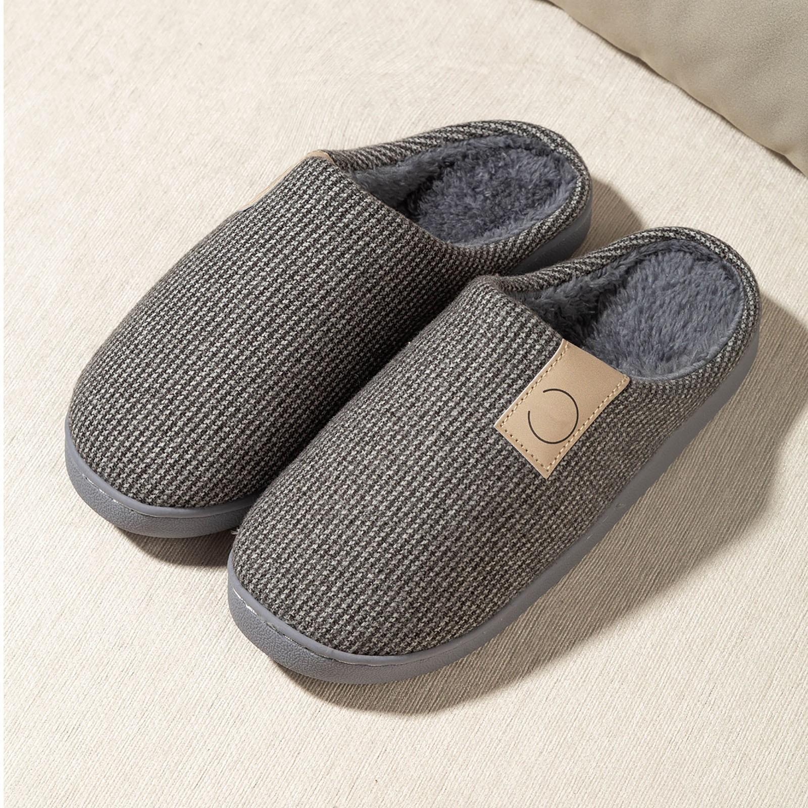 

Women House Shoes Slippers Women Shoes Home Cotton Shoes Middle Barrel Floor Cotton Boots Can Be Warm Cotton Chaussures Femmes 40 сірий