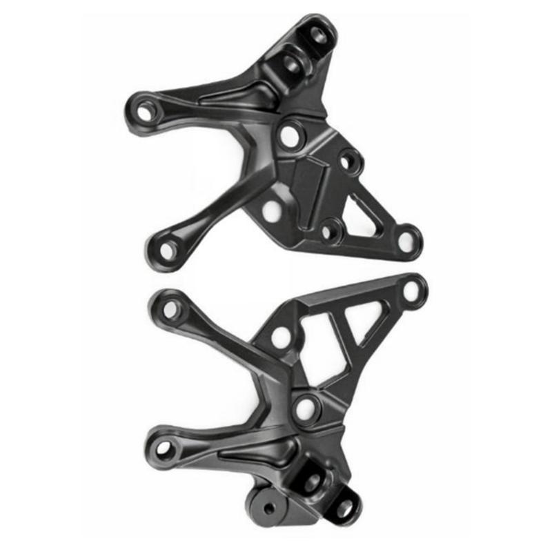 For Kawasaki Z900 2017- Foot Rest Pedals Front Driver Foot Pegs Bracket Assembly Motorcycle Accessories