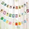 Photo Hanging Paper Display Set, 10 Pack 6 in Size for Home Display, Party Use and Travel Photo Presentation Each Day