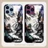 Chinese Landscape Painting For Iphone 16 Plus 15 14 13 12 Mini 11 Pro Max X XS XR 7 8 Plus 2022 Tempered Glass Phone Case