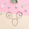 LALAFINA Antenna Headband Alien Hairband Headband with Pompoms Space Alien Butterfly Bubble Bee Pattern Headband Cosplay Headband Insect Animal