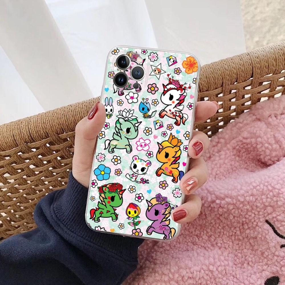Japan Tokidokis Phone Case For iPhone 15 14 11 12 13 Mini Pro XS Max Cover 6 7 8 Plus X XR SE 2020 Funda Shell