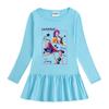 K-pop Monster Hunter Girl Group Dress - Cartoon Ruffle Long Sleeve Mesh Princess Skirt