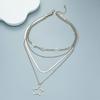 Accessories Ins Sweet Cool Babes Wind Pentagram Snake Chain Collarbone Chain Personalized Creative Star Chain Necklace