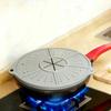 Silicone Splash Guard for Frying Pan Foldable Bacon Cooking Oil Splash Cover Splatter Guards for Home Kitchen Cooking
