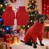 Extra Large High Neck Knitted Dog Sweater with Legs for Autumn/Winter (4XL-5XL)