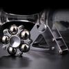 1PC Stainless Steel Silent Bearing Fidget Spinner Long Spin Edc Toy Vacuum Plated For Home Office Desk Gift Box Holiday Present