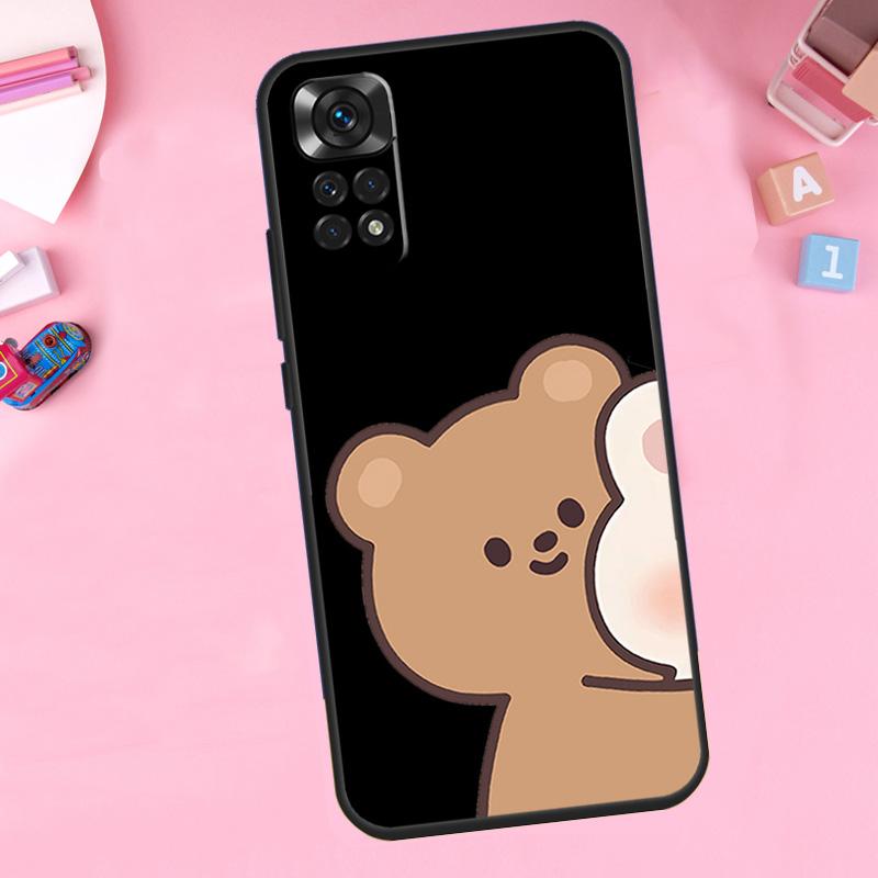Funny Animal Dog Cats Tiger Couple For Xiaomi Redmi Note 14 10 11 12 13 15 Pro Plus Phone Case For Redmi 15C 14C 10C 12C 13C 15