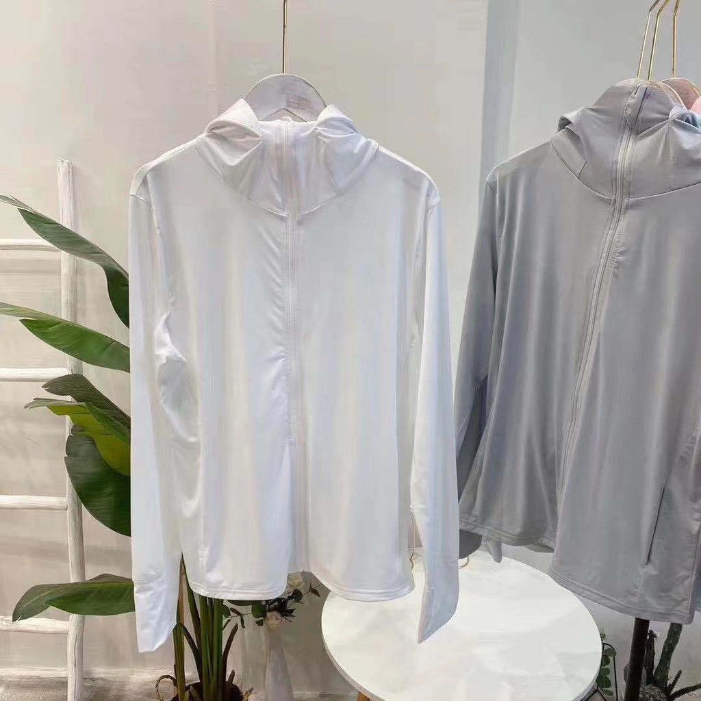 Little Rabbit Generation Sunscreen Clothing Women's Spring Solid Color UV Protection Hooded Jacket Sunscreen Ice Silk Sunscreen Clothing